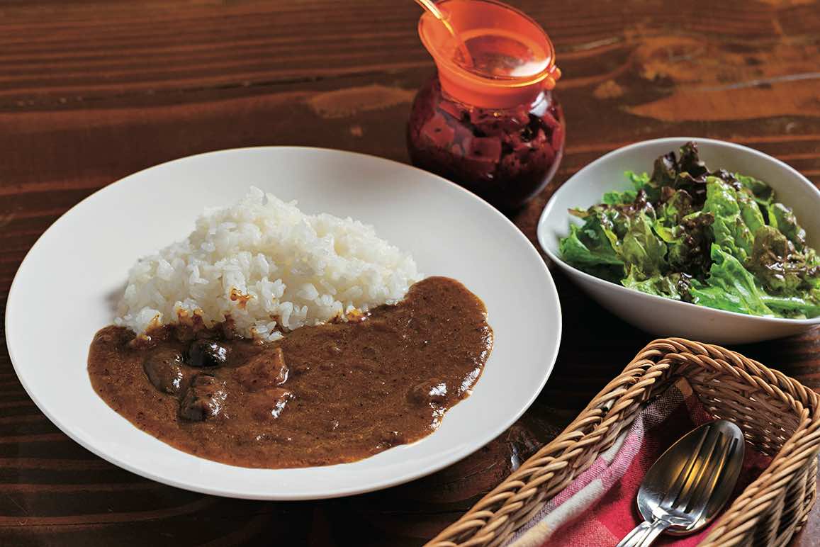 ノイエポストダイニング　花豆カレー
