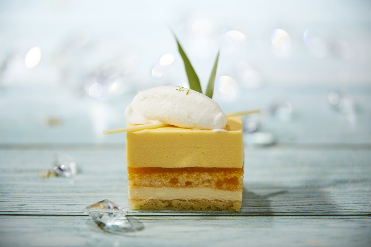 パッションフルーツとヨーグルトのムース