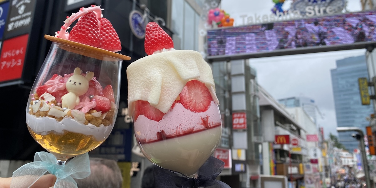 原宿｜限定50食！「CHEERS 竹下通り店」の持ち歩けるパフェがかわいさバツグン
