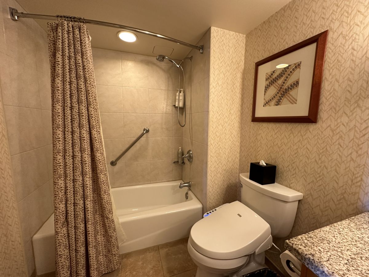 ハンドシャワーが嬉しい