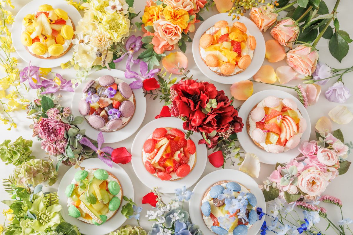 見た目も華やかで写真映えする／©神戸北野ホテル