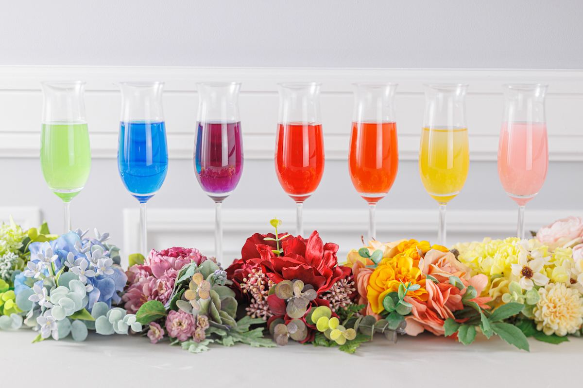 推しのイメージカラードリンク／©神戸北野ホテル