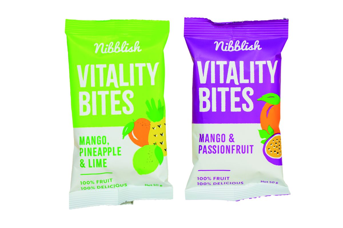 バイタリティバイツA$4.00。マンゴー&パッションフルーツなど種類も豊富