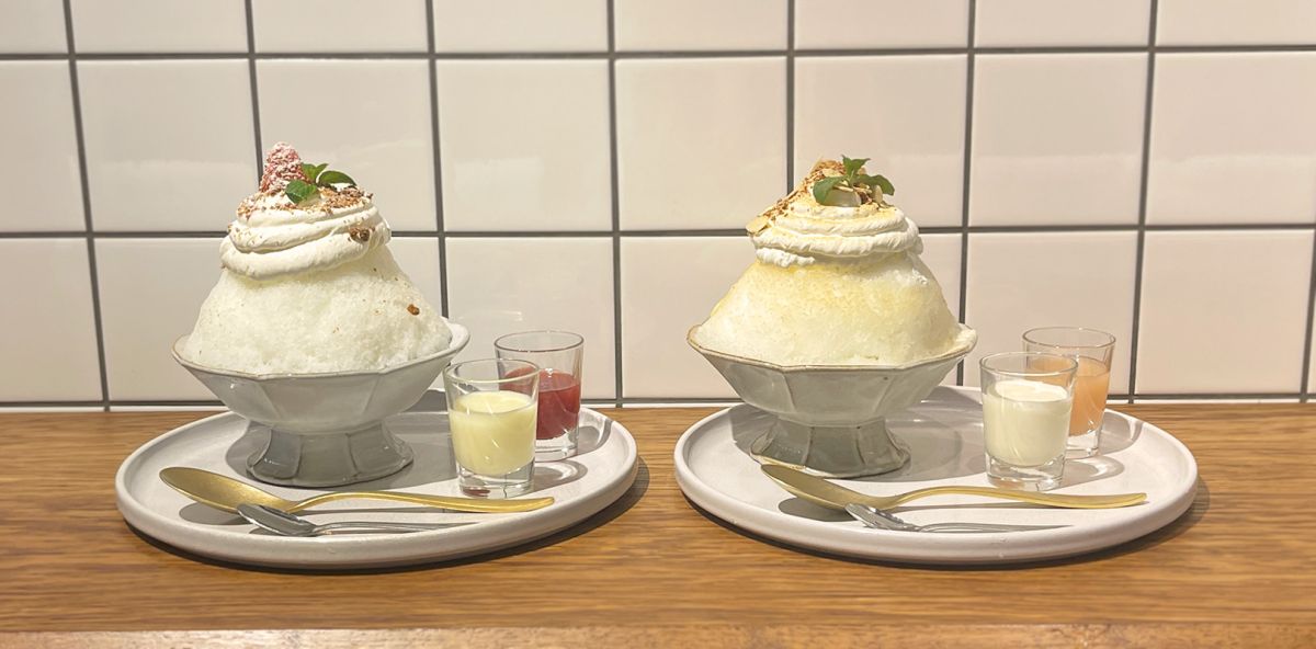 新宿のかき氷専門店「ふわとろ氷工房 淡雪」でふわふわ氷×とろ〜りクリームの絶品かき氷を楽しむ