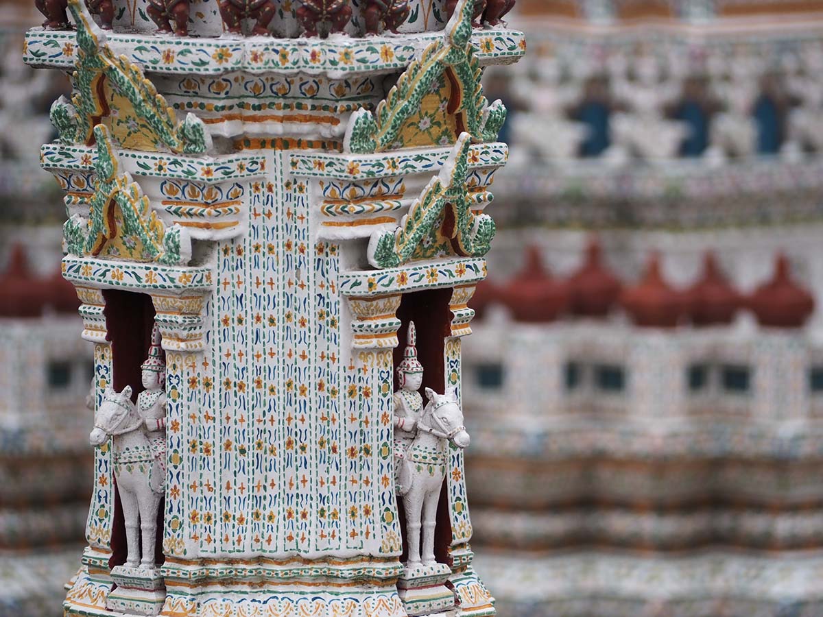 「東武ワールドスクウェア」のワット・アルン（タイ）