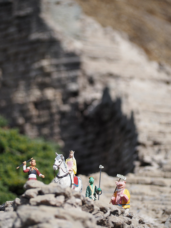 「東武ワールドスクウェア」の西遊記の一行