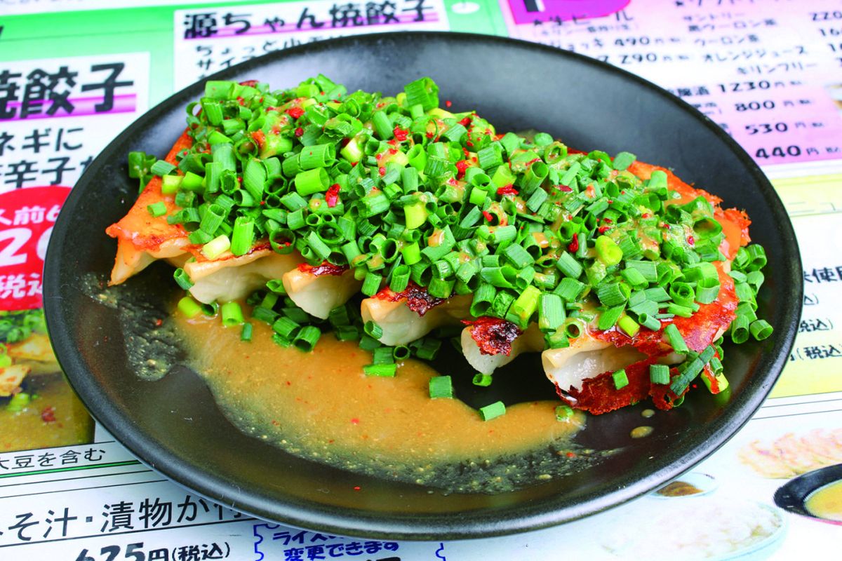 青源　味噌餃子