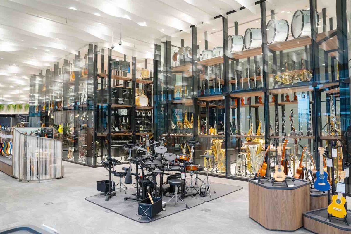 楽器体験コーナー