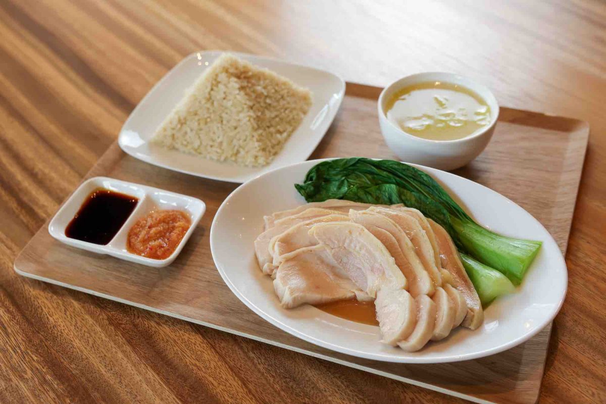 「シンガポールチキンライス」1000円