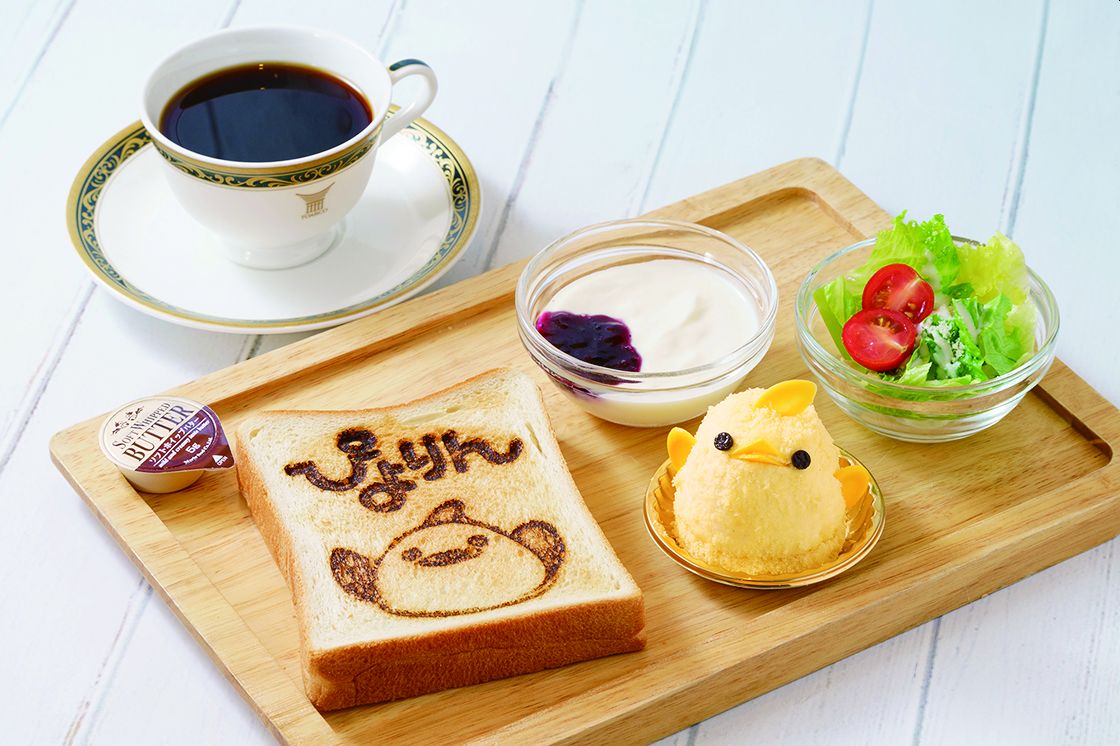 モーニングについては誌面p28へ（写真は「ぴよりんSTATION カフェ ジャンシアーヌ」