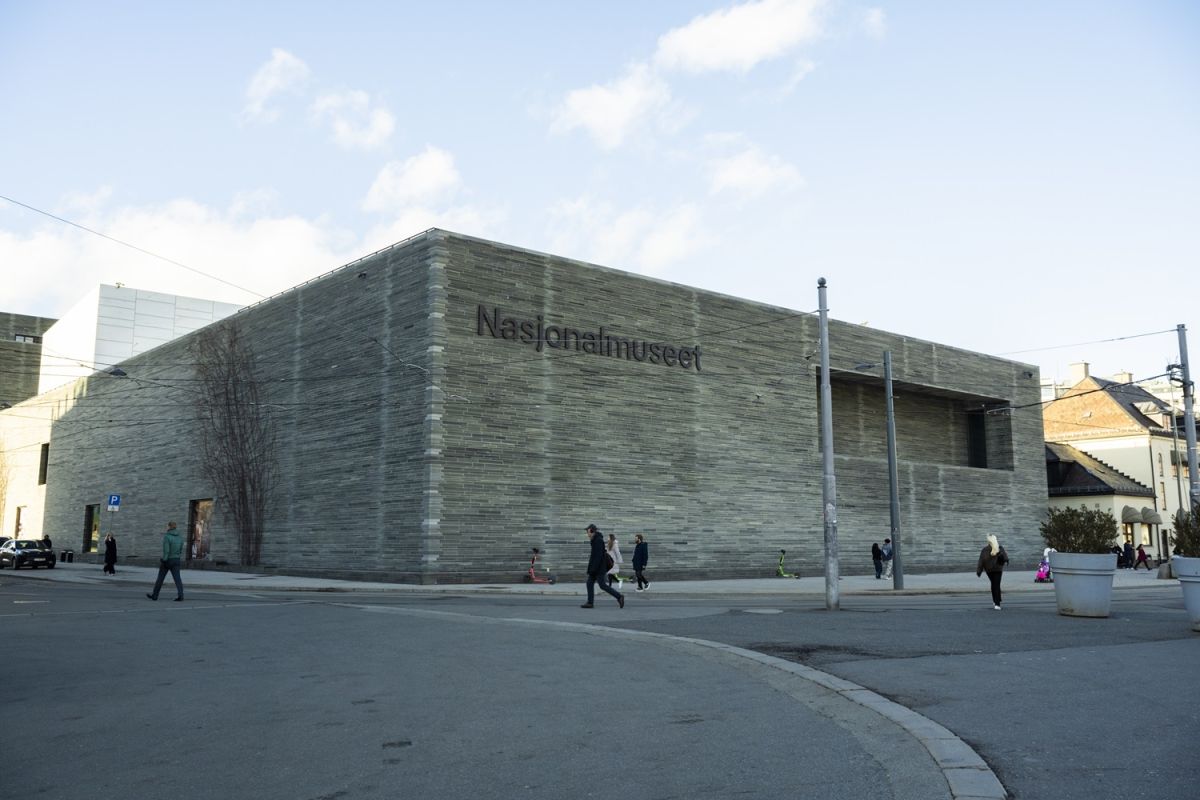 アーケルブリッゲ地区にある「国立美術館」