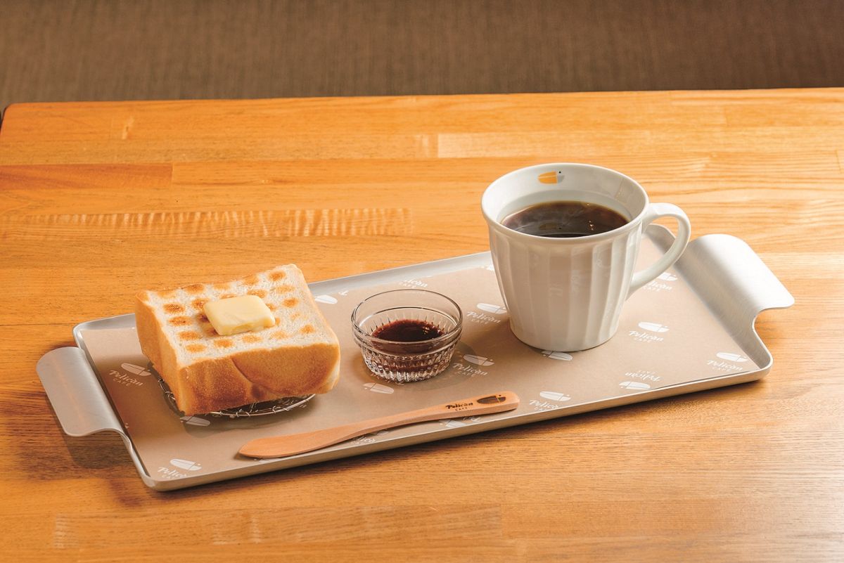 「炭焼きトーストセット」750円