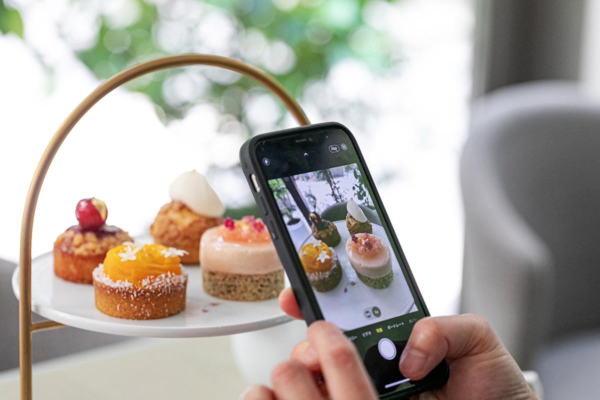 この美しさ、まずは写真におさめたい