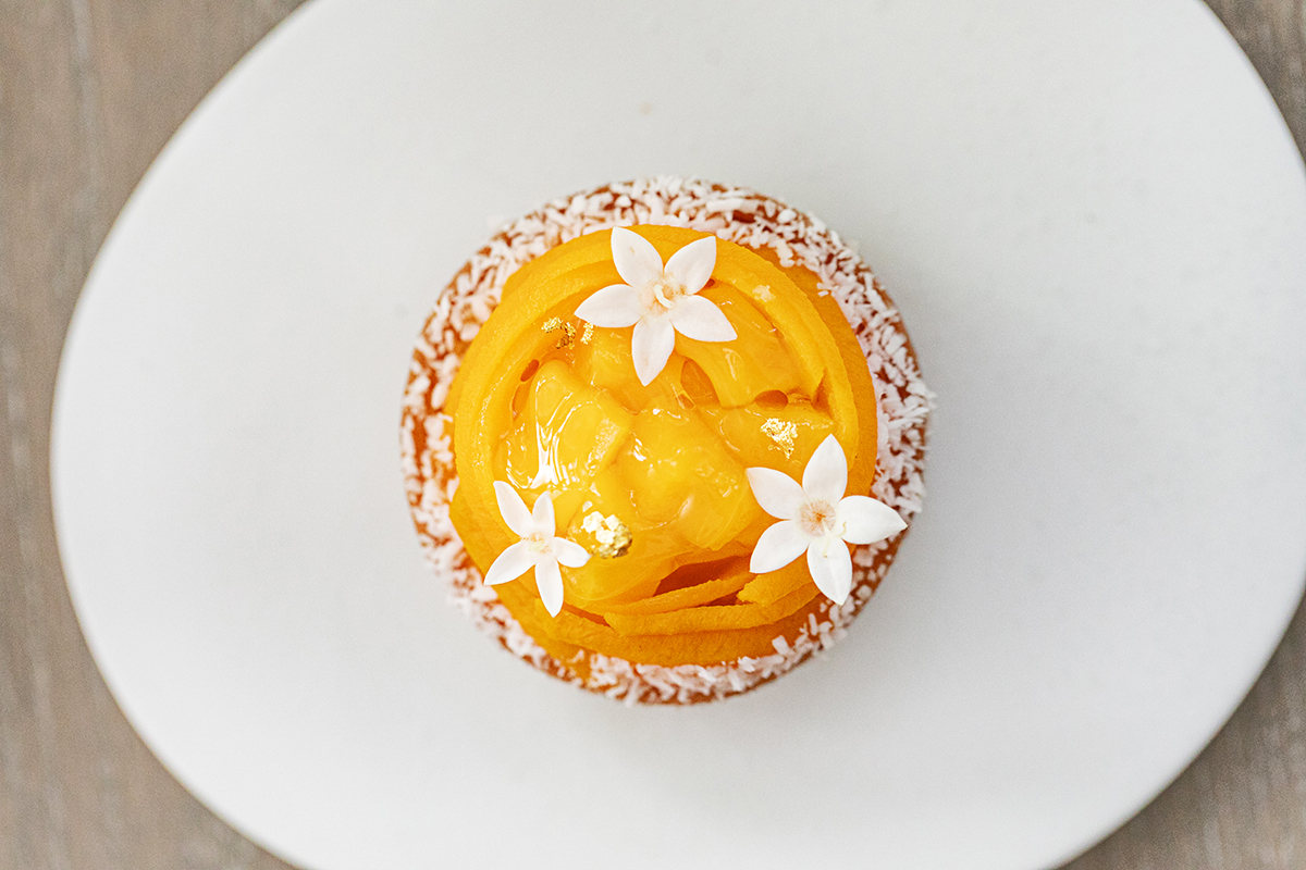 「マンゴーのタルト」