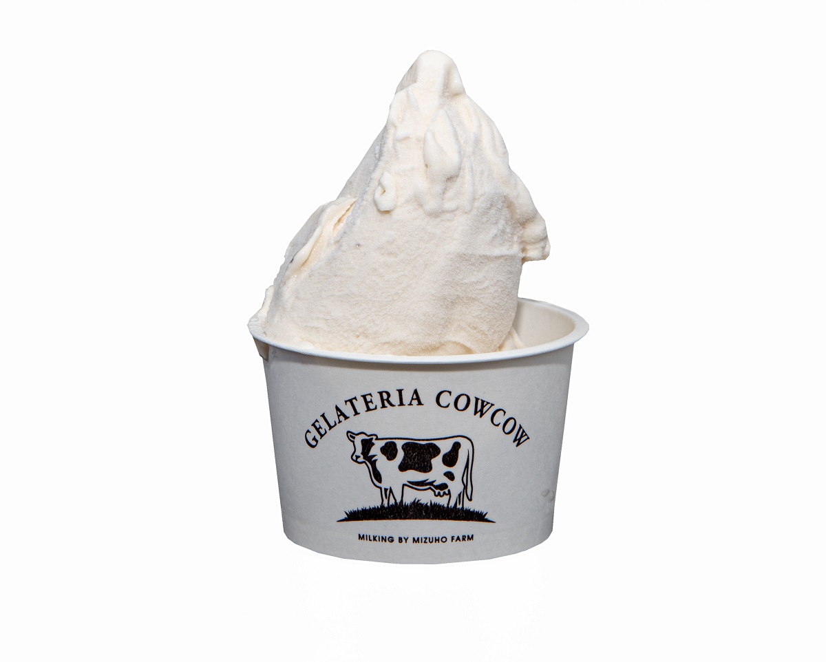 笠間産 濃厚栗ジェラートプレミアム500円（シングル）