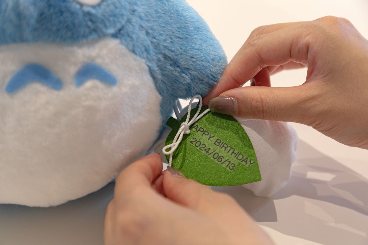 「伊豆テディベア・ミュージアム」トトロぬいぐるみ制作中