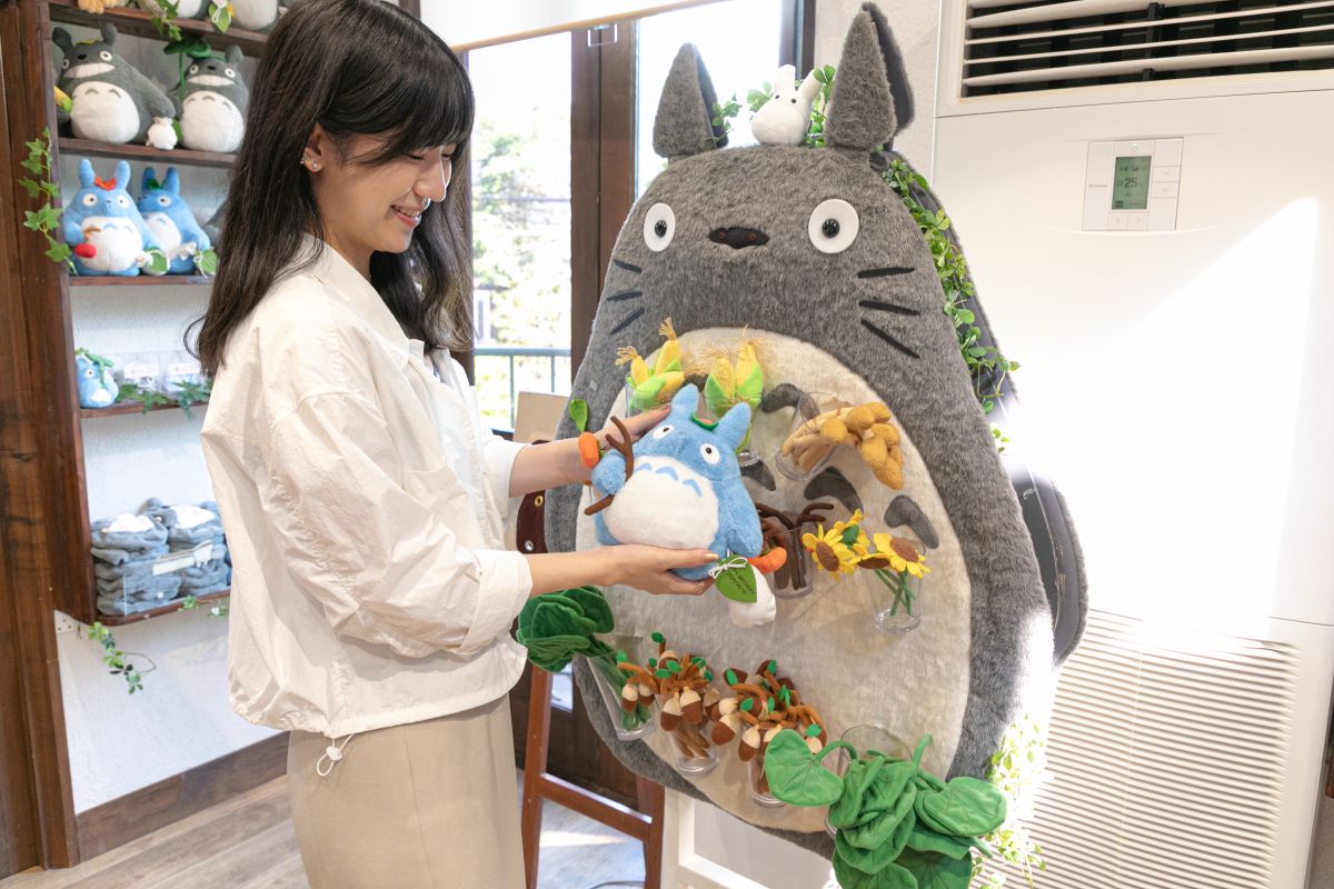 「伊豆テディベア・ミュージアム」トトロぬいぐるみ