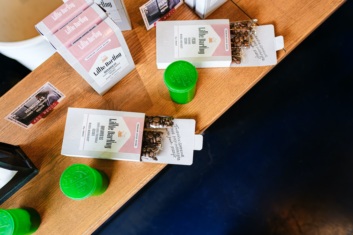 可愛いパッケージのコーヒー豆。ペルー産の「ゲイシャウォッシュ」15g×3pac入り2000円