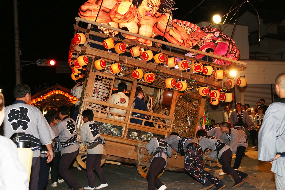 宝永2年(1705)からの歴史を持つ益子祇園祭。2024年07月23～25日開催