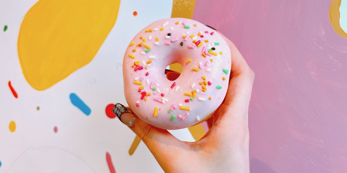 「いちごピンク」280円