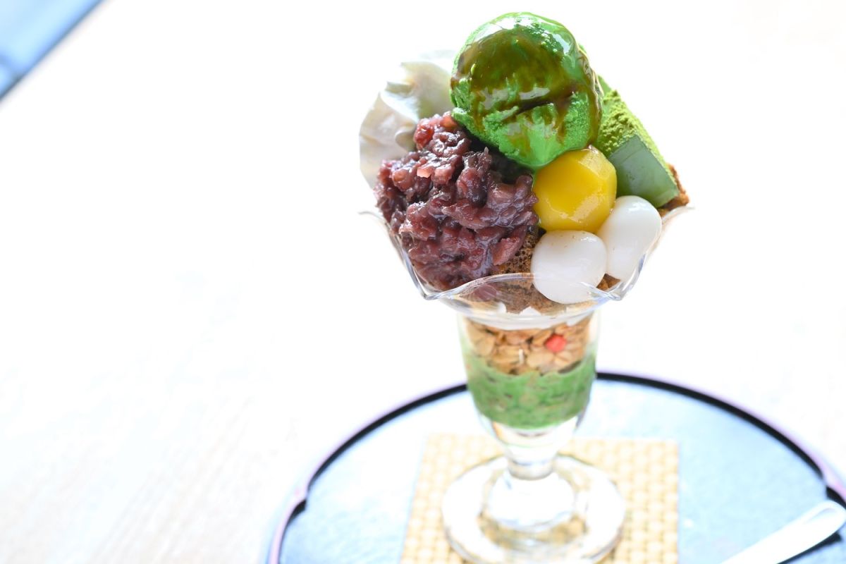 「お茶パフェ」890円