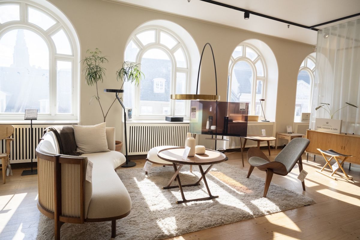 4階の家具フロア。目の保養になります