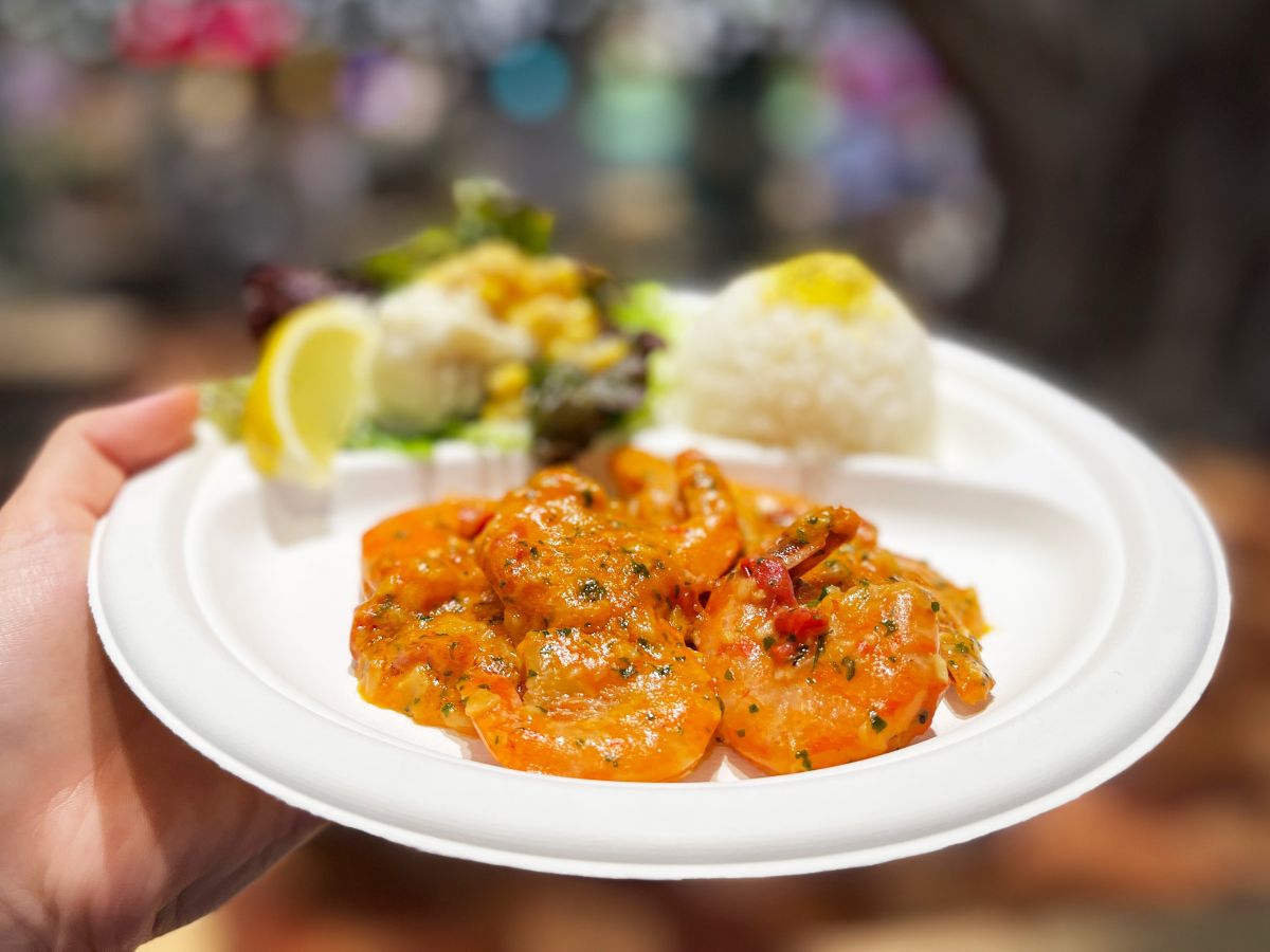 「ガーリックシュリンププレート（クリーミーマイルド）」6P 1250 円