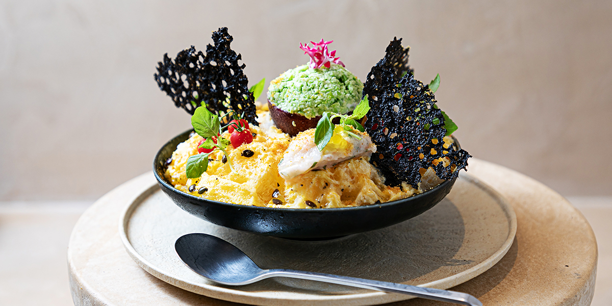 四谷三丁目「上原食堂」のフレンチシェフによるかき氷は独創的でアートのよう！