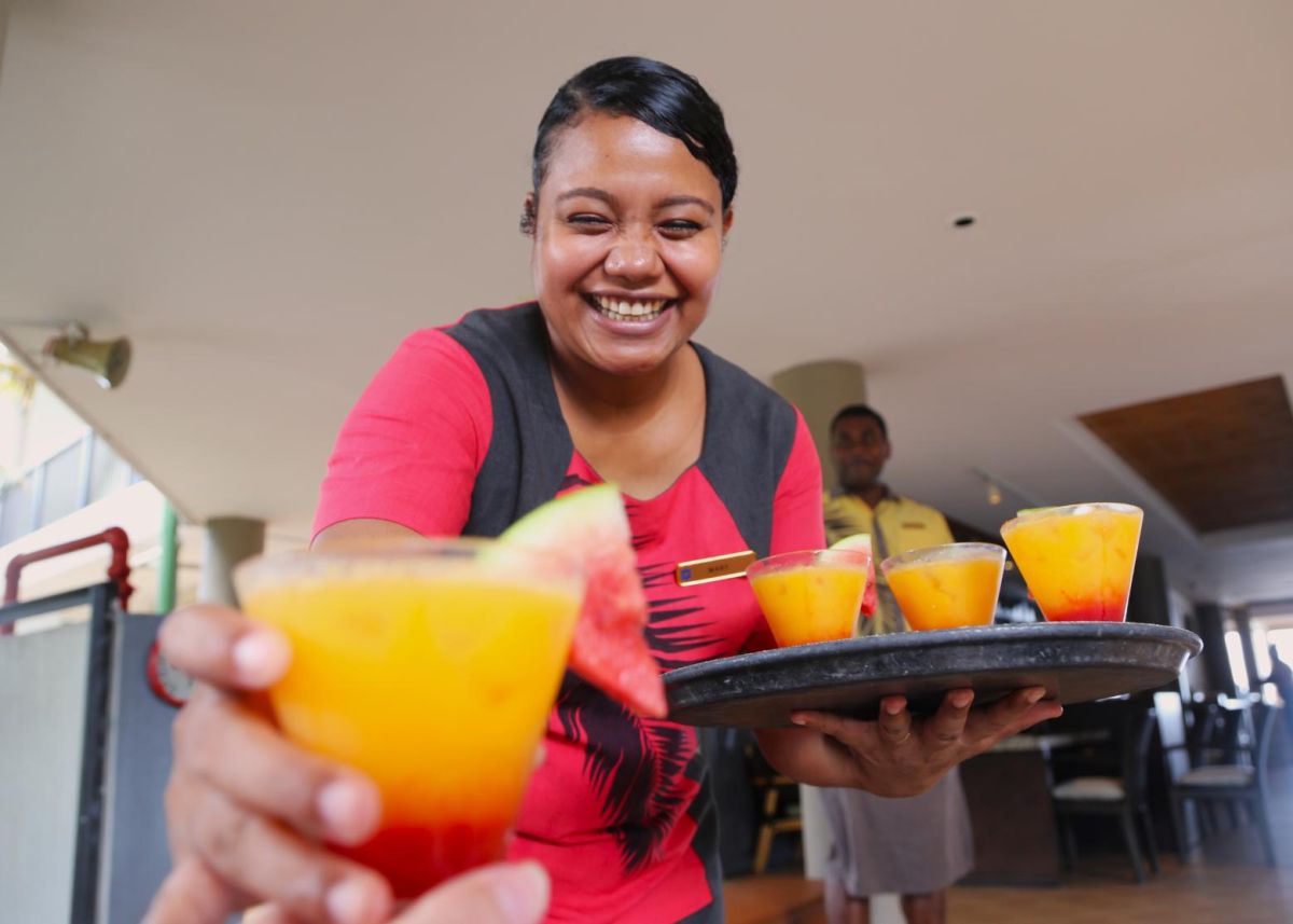 ホテルのウェルカムドリンク