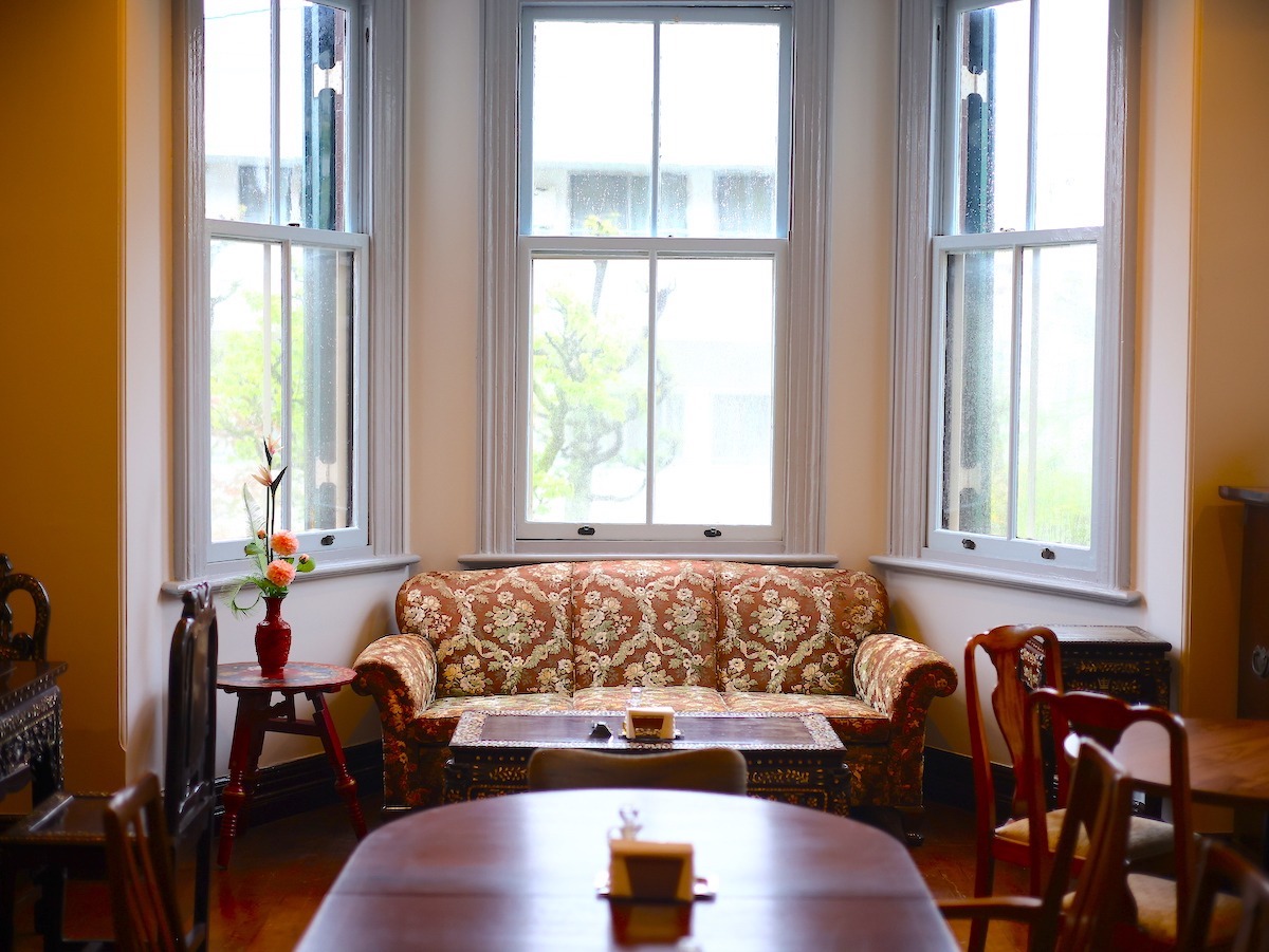 いつかここで深く腰掛けてゆったりコーヒーブレイクしてみたい