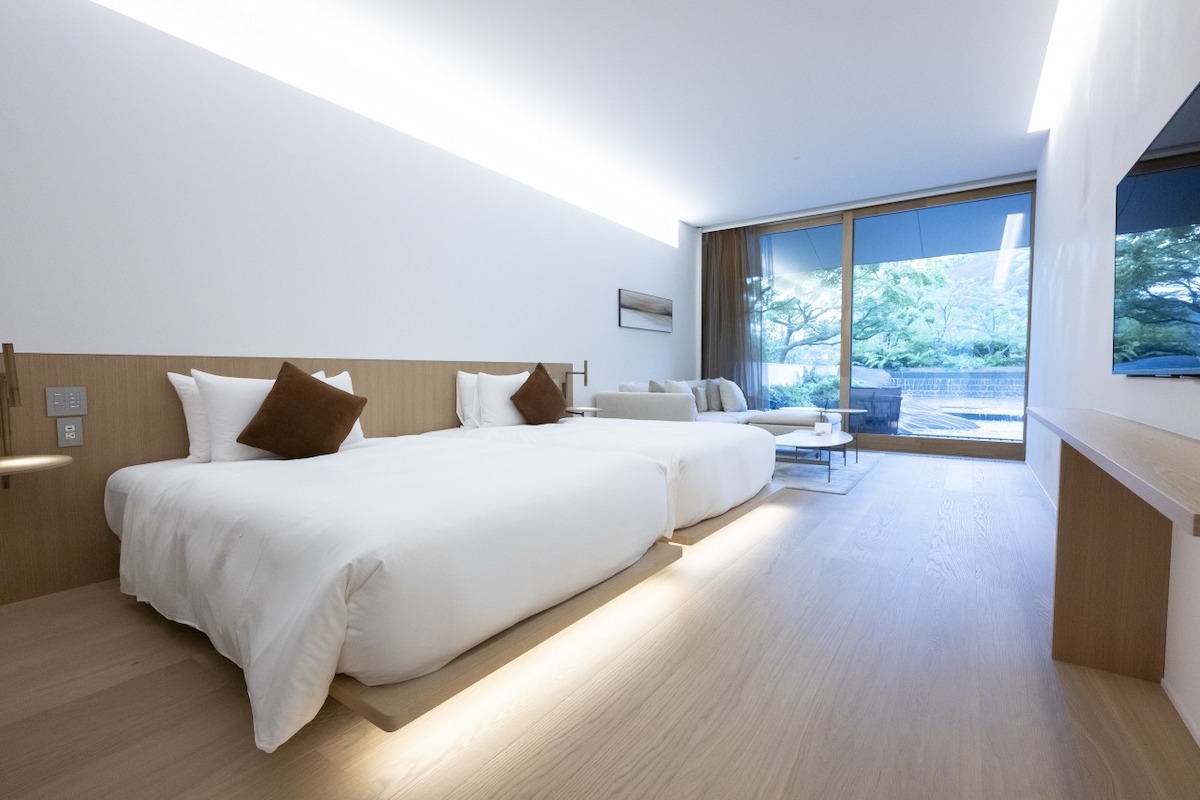 広さは約60㎡、1日1組限定