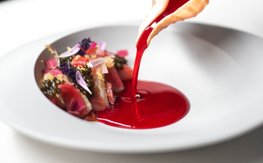 ディナーメニューの一例