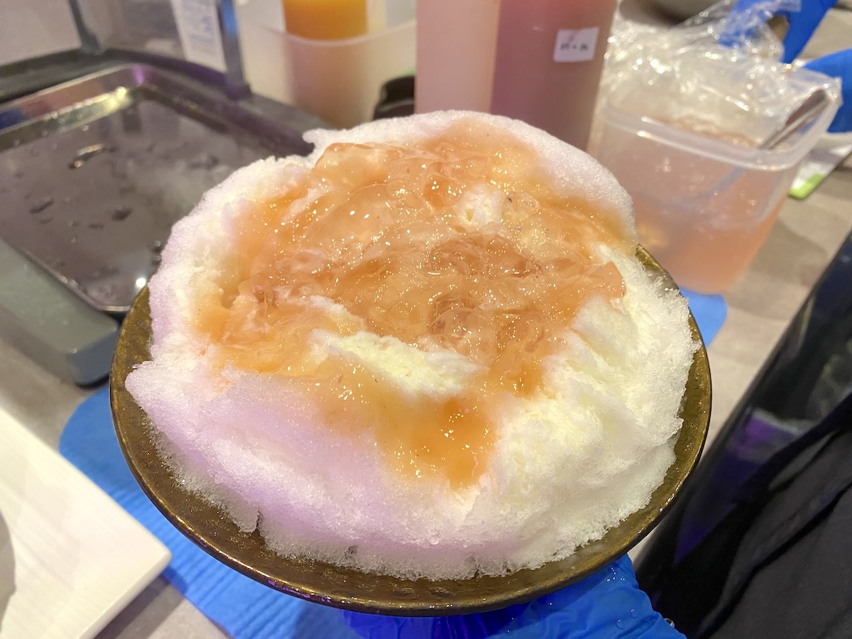 原宿のニューカワイイかき氷専門店「生かき氷 ミヤノ家」で