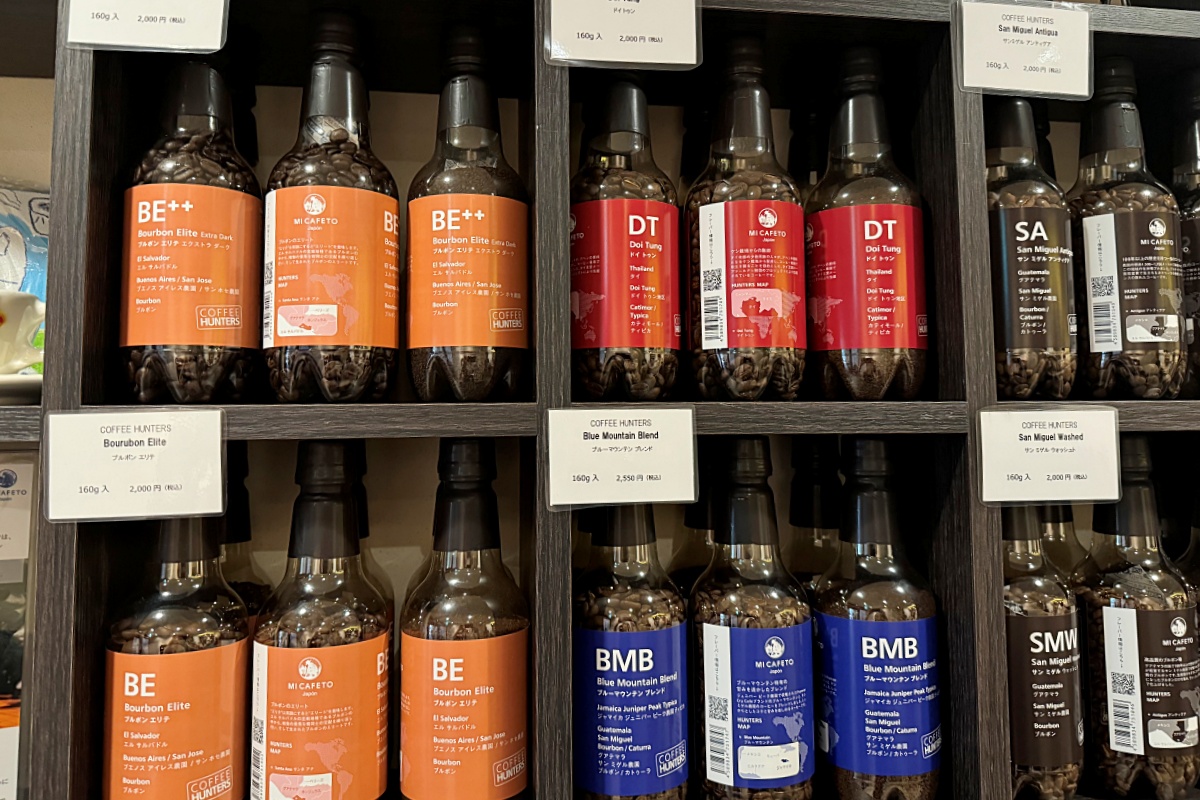 テイクアウト用コーヒー豆（各160g入）2000円～