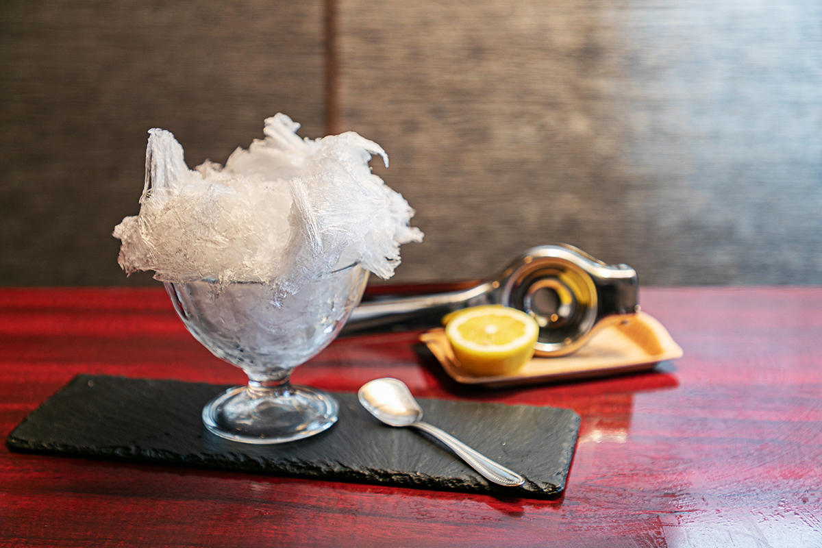 「生搾りレモン」800円