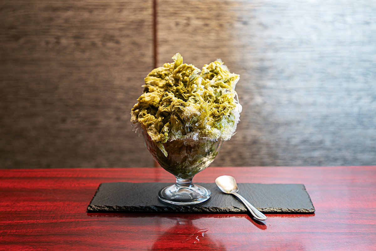 「宇治抹茶ミルク」800円