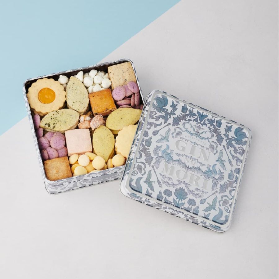 パティスリーGIN NO MORI「森の恵みクッキープティボワSummer缶」4320円 【販売期間：8月27日（火）までの土・日・月・火曜の各日数量限定】