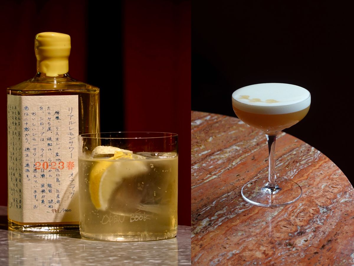 （左から）「樽出しリアルレモンサワー」1100円、「リアルレモンウイスキーサワー」1430円