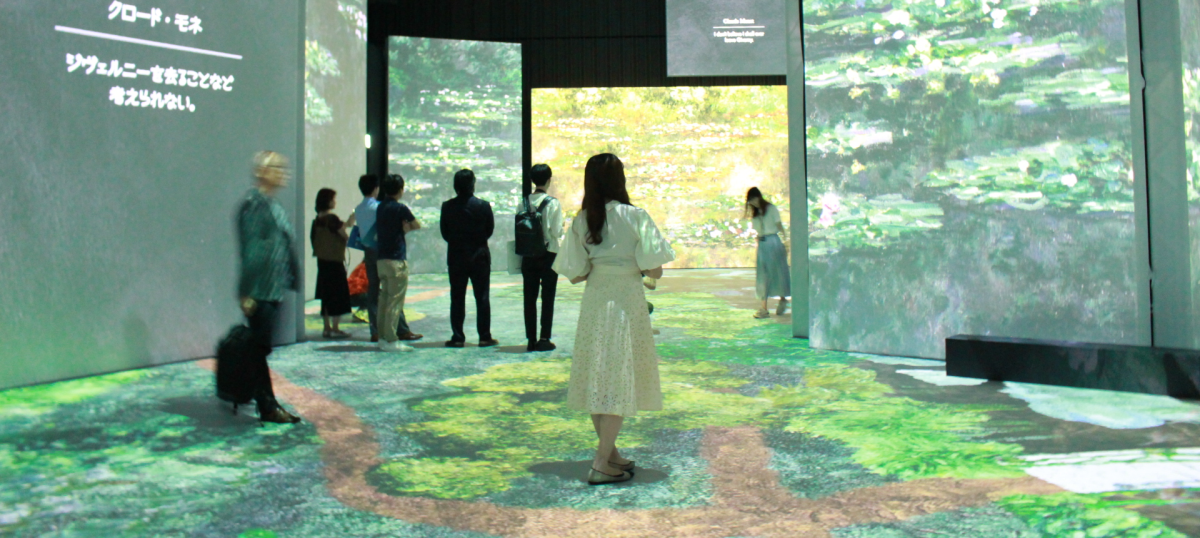 没入型展覧会「モネ＆フレンズ・アライブ」期間限定で開催！印象派の世界に没入体験