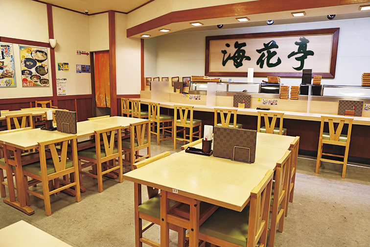 丼や握りのセットなどメニューが豊富