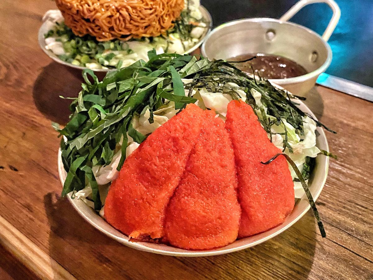 「明太のりしそもんじゃ」 1298円