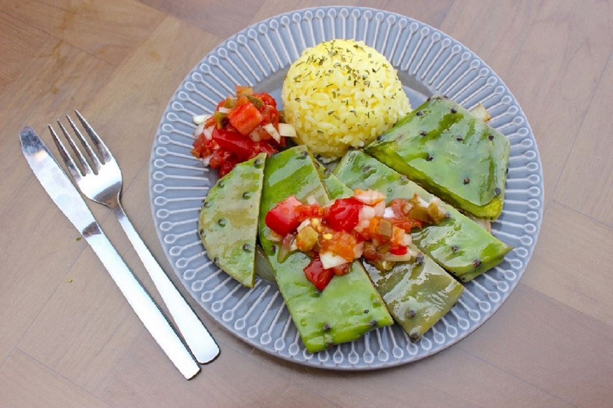 「サボテンステーキ」