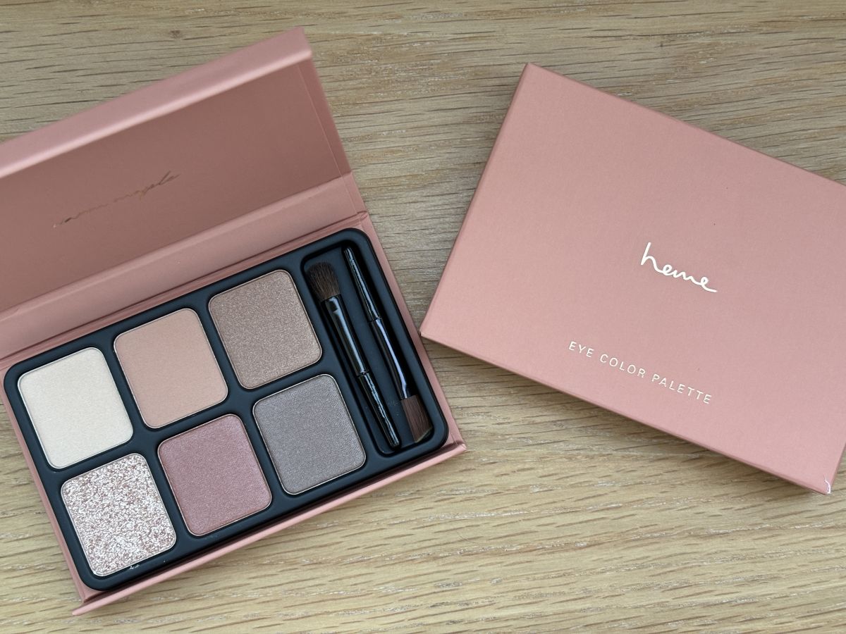 六色眼影盤 NT＄360 筆者が購入した6色入りのアイカラーパレット。捨て色ナシ、かなり使えます