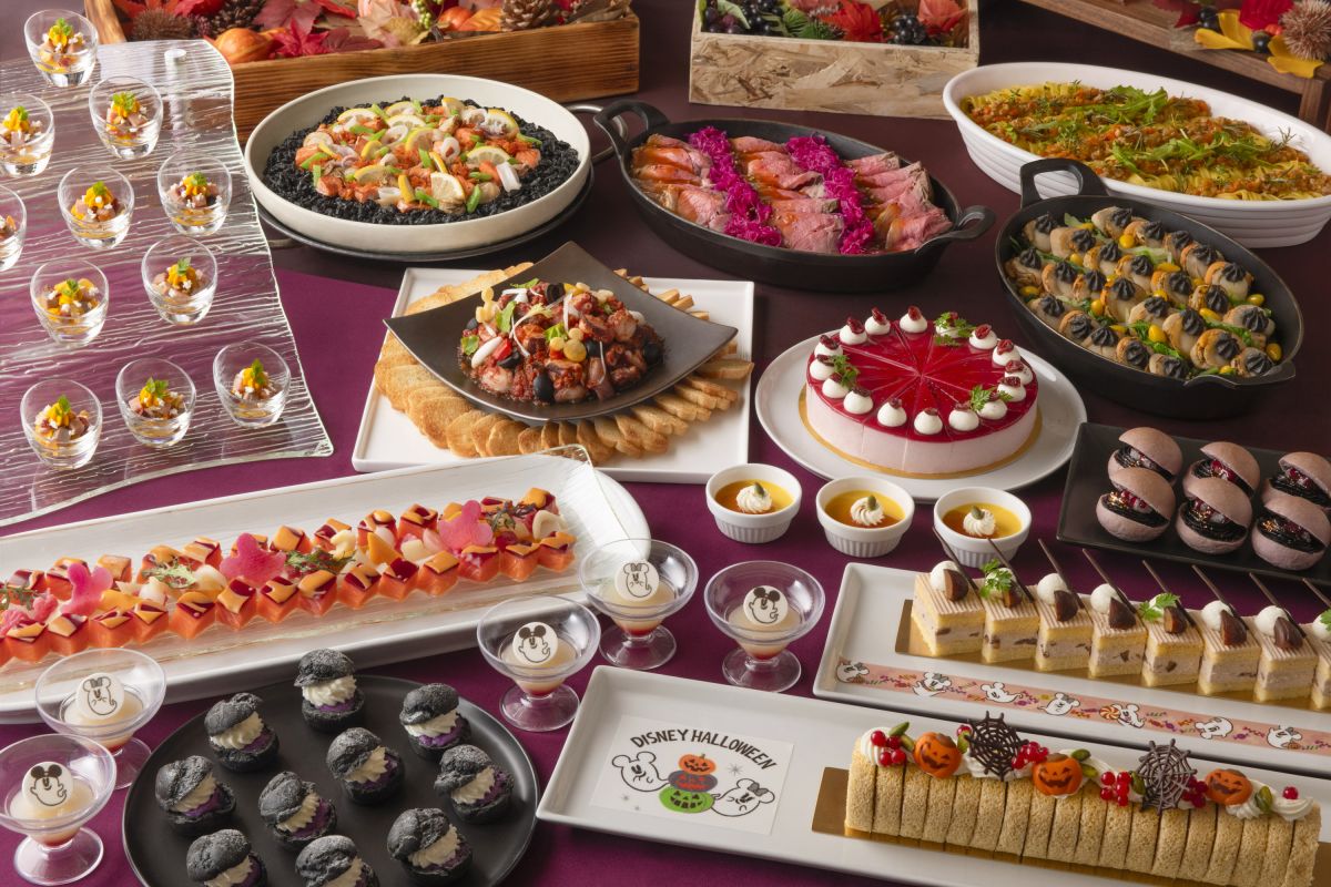 東京ディズニーシー・ホテルミラコスタ 「オチェーアノ」 “ディズニー・ハロウィーン”ブッフェ