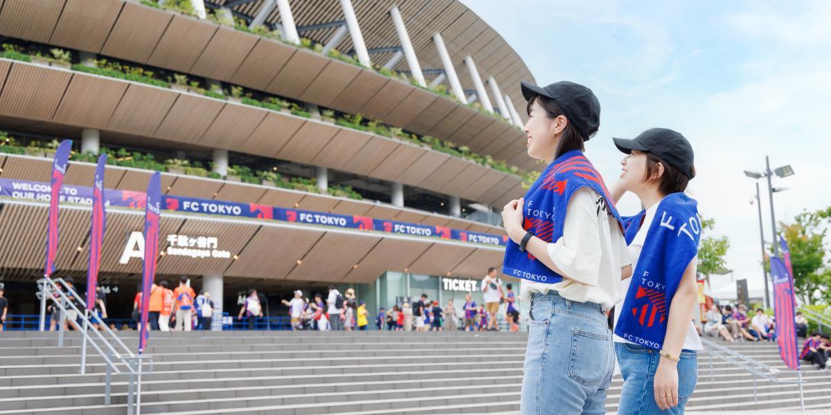【Jリーグ観戦チケットプレゼント】カフェやサウナもある「国立競技場」エリアで、初めてのサッカー観戦を楽しもう♪