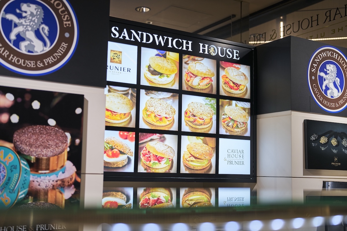 軽めのランチやディナーにサンドイッチも人気