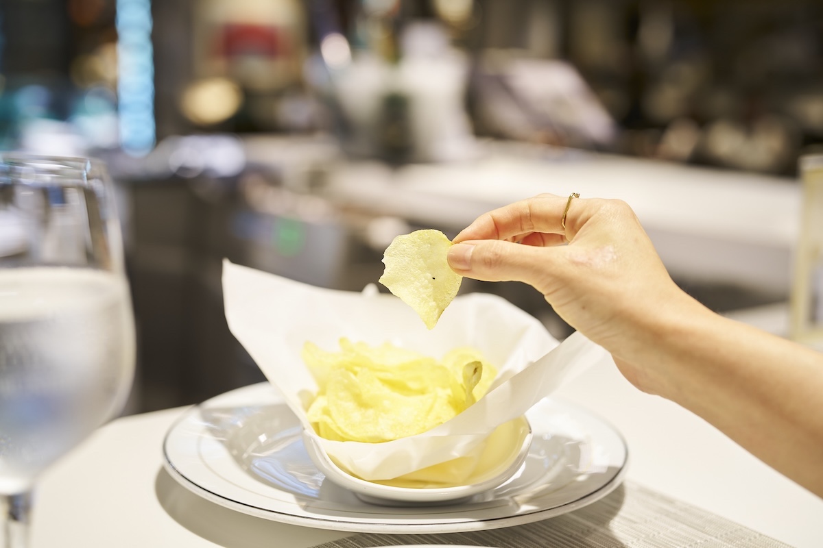 「トリュフチップス」495円（イートイン）