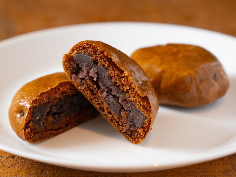 「湯の花まんじゅう（粒あん）」1個120円