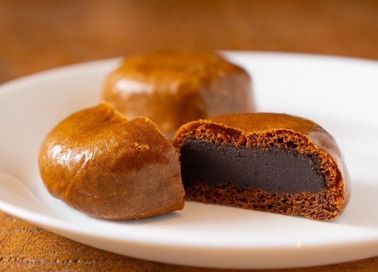 「湯の花まんじゅう（こしあん）」1個120円