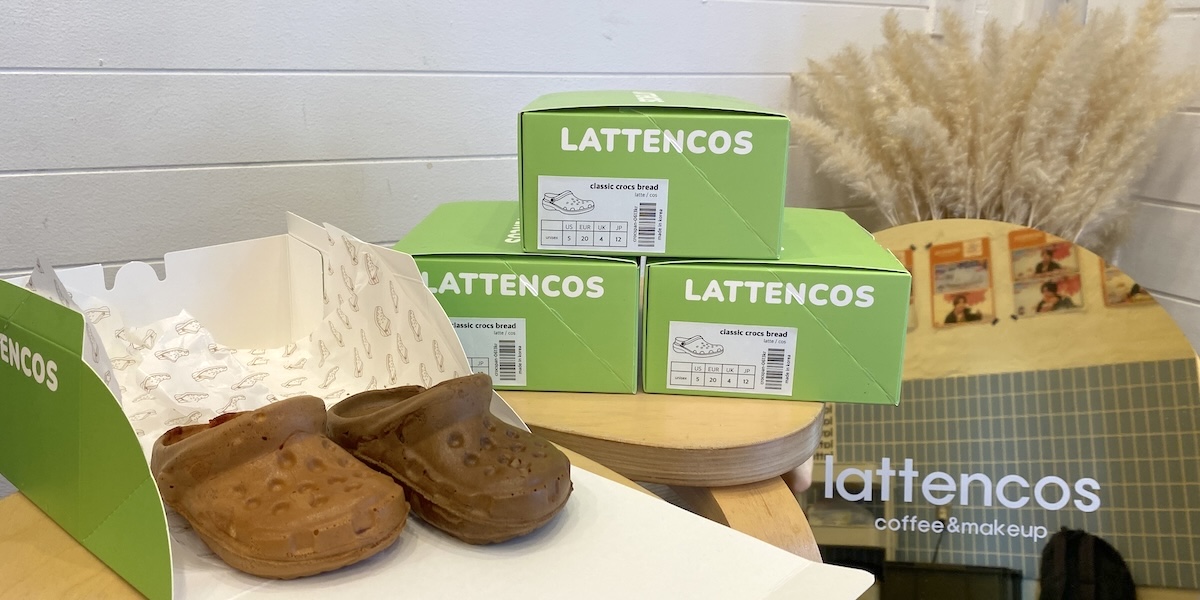 【新大久保】韓国で話題のクロックスパンが楽しめる!コスメとカフェの店「lattencos」